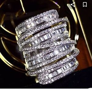 COPY - Women's/DIAMOND RING / NEW Cocktail Ring Sizes 11